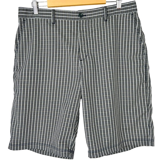 ADIDAS Men's 36 Check Plaid Performance Wicking Golf Active Outdoor 11"‎ Shorts - Picture 7 of 7